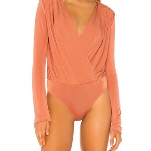 Free People Rust Bodysuit